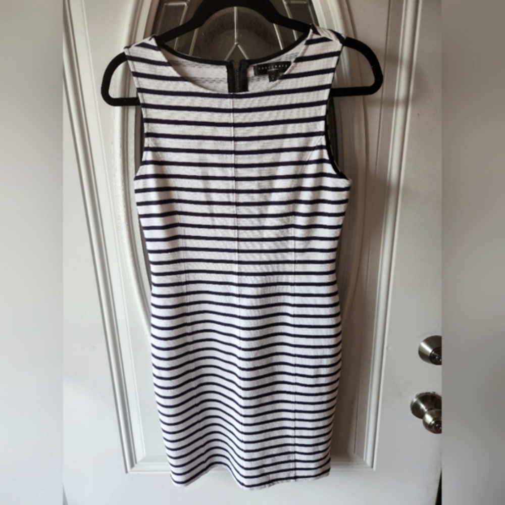Sanctuary  Blue & White Striped sleeveless dress Size Small